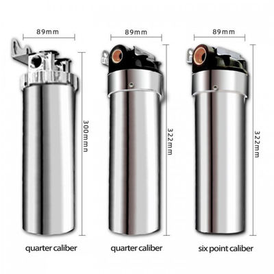 10 Inch Stainless Steel Water Filter Housing Rustproof