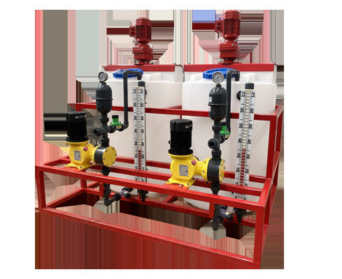 2kW Cooling Tower Chemical Auto Dosing System PE Bucket Water Treatment