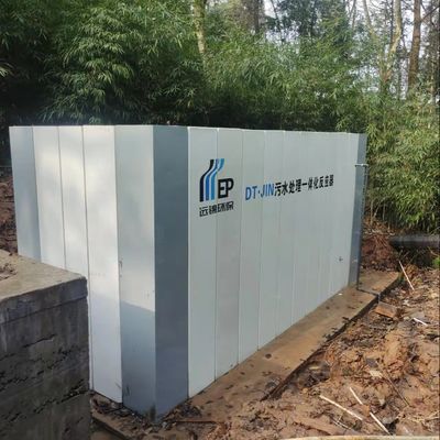 80m3/D MBR Wastewater Treatment Plant 15kW MBR Treatment System Organic Wastewater