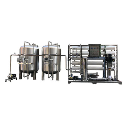 Reverse Osmosis Deionized Water Machine 500LPH Industrial RO Water Treatment Plant