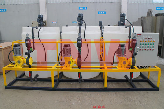 1000L PE Dosing Automatic System Sludge Dewatering Machine Sludge Treatment Plants