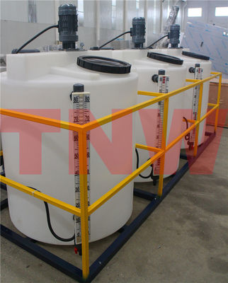 ISO 14001 1500L Automatic Dosing System Sludge Dewatering Equipment