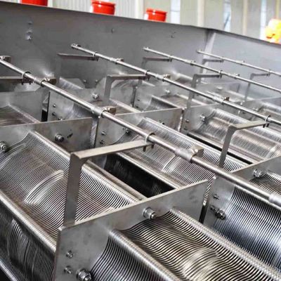 Screw Type Sludge Dehydrator System Recycle Fiber In Papermaking Industry