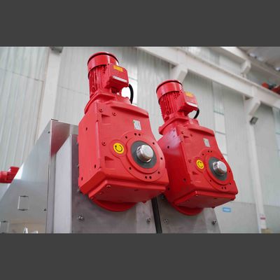 Screw Type Sludge Dehydrator System Recycle Fiber In Papermaking Industry
