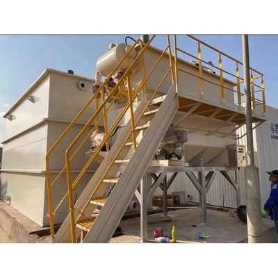 Carbon Steel DAF Sewage Treatment Plant Air Flotation Machine Sludge Dewatering Equipment