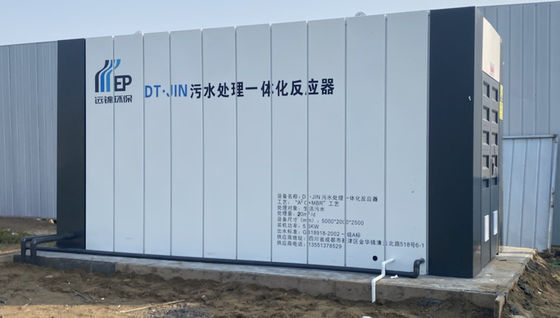 100m3/D MBR Biofilm Integrated Water Treatment Equipments For Medical Wastewater