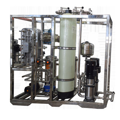 0.3m3/H EDI Ultrapure Water Treatment Equipments Reverse Osmosis System For Oral Cleaning