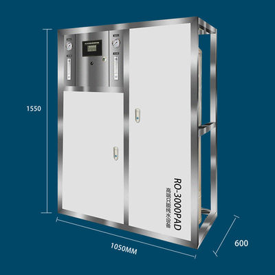 1000L/ H SUS304 Stainless Steel RO Water Treatment Equipment For Bottled Water