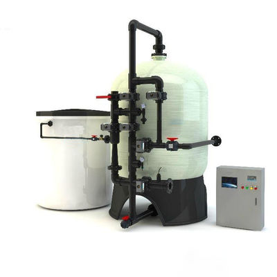 FRP+PE Softening High Hardness Automatic Water Treatment Equipments For Home