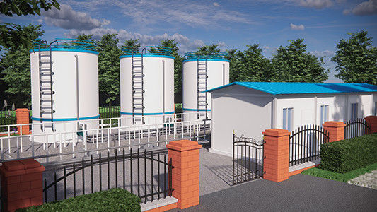 ISO Industrial Wastewater Treatment Equipment For Coal Washing And Dressing Wastewater