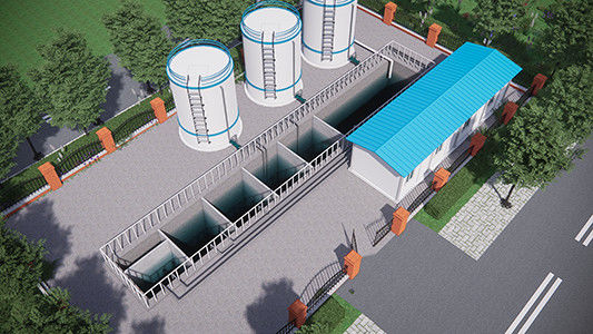 ISO Industrial Wastewater Treatment Equipment For Coal Washing And Dressing Wastewater