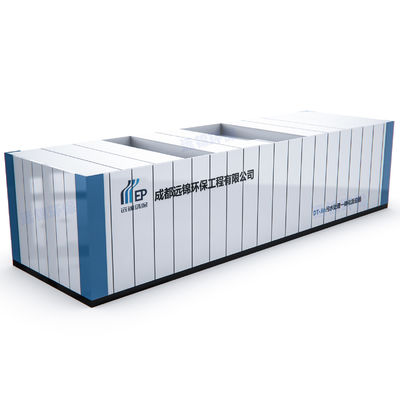 80m3/D Automatic Integrated MBR Wastewater Treatment Equipment System For Hotel