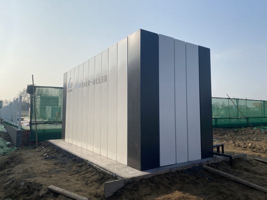 Automated Package MBR Wastewater Treatment Equipment 130m3/D For Stadium