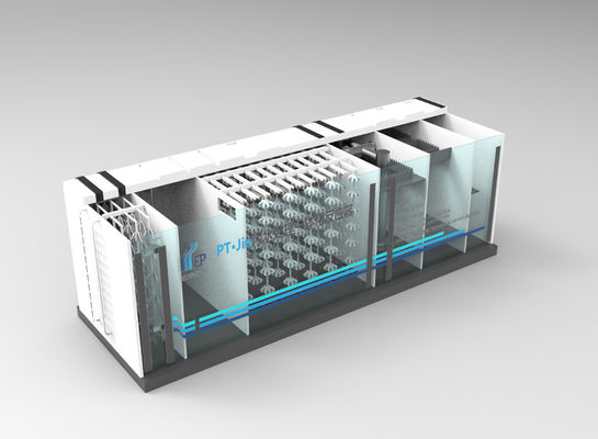 ISO14001 100m3/H Integrated Sewage Treatment Equipment Rainwater Treatment Plant