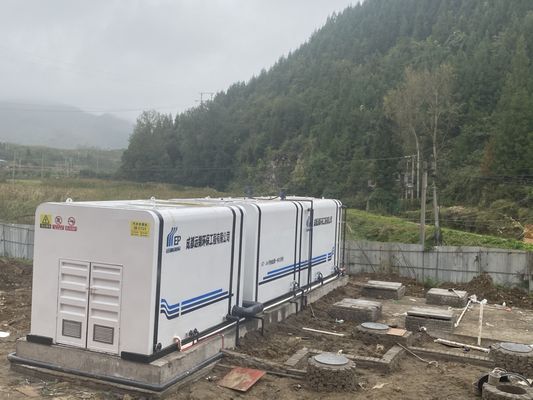 Automatic Or Manual Integrated Sewage Treatment Equipment Containerized Water Treatment Plant