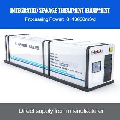 Automatic Or Manual Integrated Sewage Treatment Equipment Containerized Water Treatment Plant