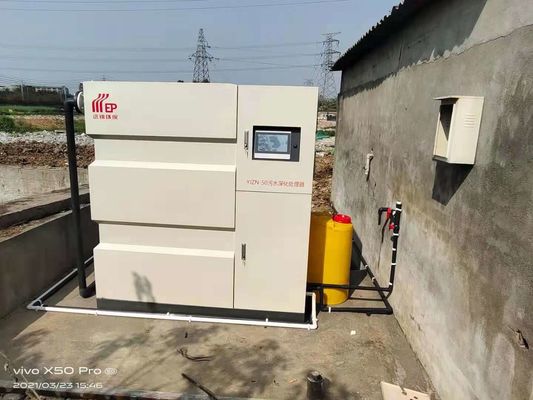 Nhà máy xử lý nước thải tích hợp 6m3/D cho khu dân cư