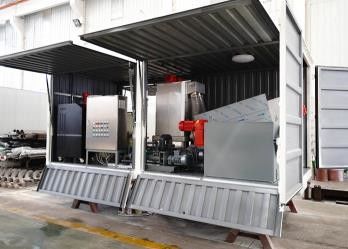 Vertical Wastewater Treatment Plant Sludge Dewatering Equipment Screw Press Filter