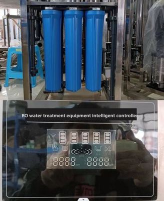 500LPH RO Water Treatment Equipment PLC Industrial Reverse Osmosis Machine
