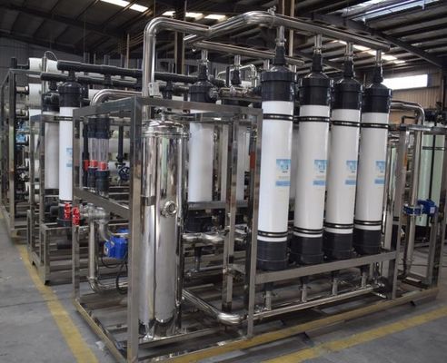 PLC Micro Filtration System UF Water Treatment Plant Machine 220V 380V