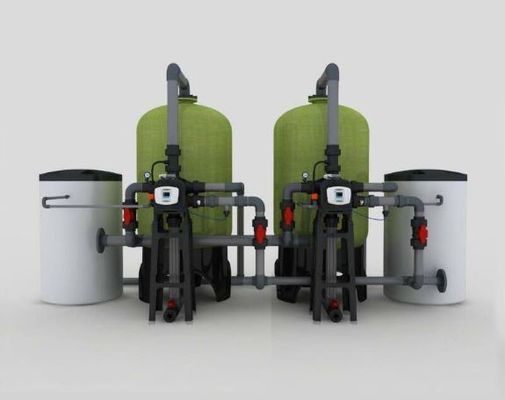 240V 60Hz Industrial RO Resin Water Softener And Reverse Osmosis System