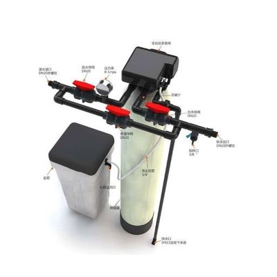 Ion Exchange Boiler Water Softener System For House 500L/H