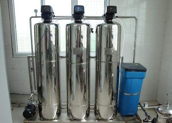 PLC Auto Regeneration Agriculture Water Softener Resin Ion Exchange For Boiler