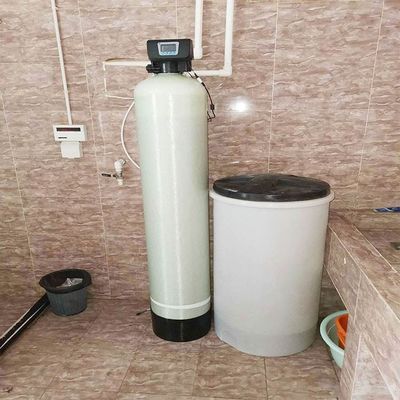 2T/H Resin Water Softener Ion Exchange Hard Water Treatment Unit ODM