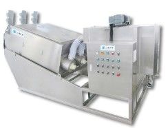 Stainless Steel Sludge Dewatering System With Low Energy Consumption